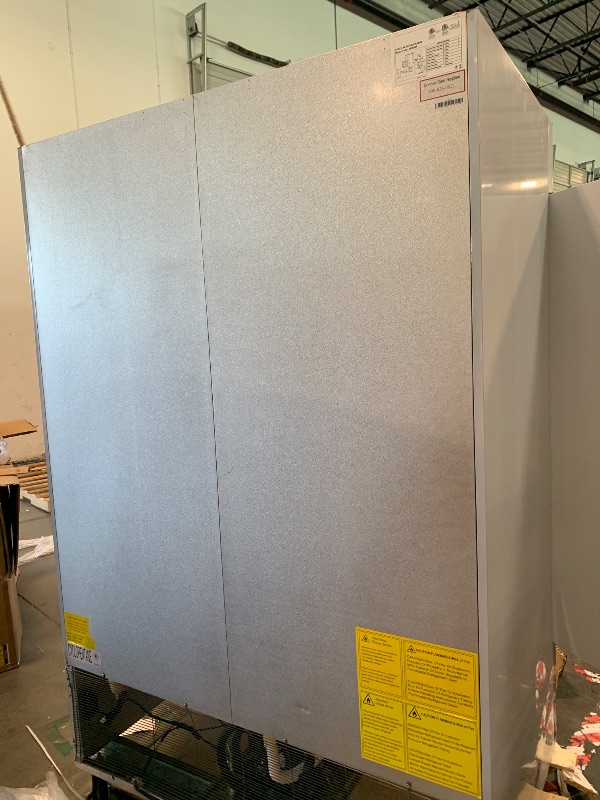 Photo 1 of ** NEW / TESTED FUNCTIONAL /  DAMAGE MINORS**  Rockitch 54" W Commercial Refrigerator, 46 Cu.ft Stainless Steel Reach-in Upright Refrigerator with 2 Solid Door and 3 Adjustable Shelves for Restaurant, Commercial Kitchen, ETL Approved **TRUCK NEEDED FOR TR