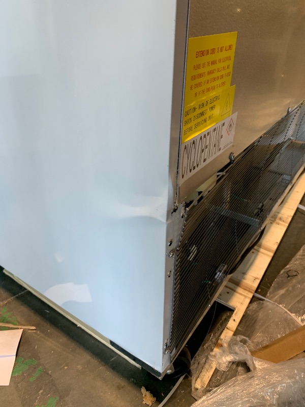 Photo 1 of ** NEW / TESTED FUNCTIONAL /  DAMAGE MINORS**  Rockitch 54" W Commercial Refrigerator, 46 Cu.ft Stainless Steel Reach-in Upright Refrigerator with 2 Solid Door and 3 Adjustable Shelves for Restaurant, Commercial Kitchen, ETL Approved **TRUCK NEEDED FOR TR