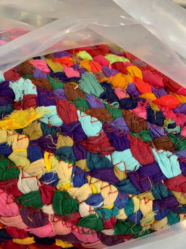 Photo 1 of ** USED*  nuLOOM Oval 5' x 8' Bohemian Hand Braided Area Rug, Vibrant Colors, Hand Crafted in India, Medium Pile, Tammara Multi