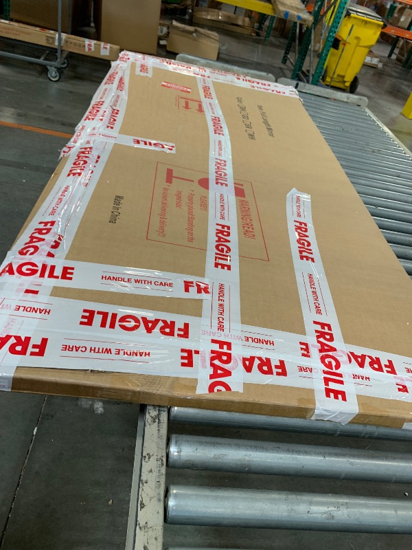 Photo 1 of ** NEW** GLSLAND 76"x34" Full Length Mirror Extra Large Hanging or Leaning Rectangle Mirror Aluminum Alloy Thin Frame Bedroom Floor Dressing,Black