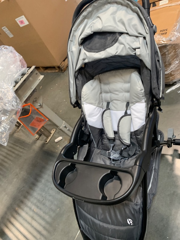 Photo 1 of ** USED / DAMAGE MINOR** Baby Trend Stroller and EZ-Lift Infant Car Seat, EZ Ride Travel System, Dash Grey