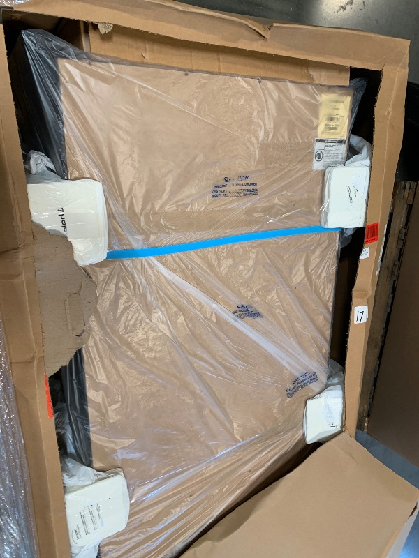 Photo 1 of ** FACTORY SEALED ** Howard Miller 549905 Blue Grass II Curio Carbinet II Door Organizer Trays, Black TRUCK NEEDED FOR TRANSPORT