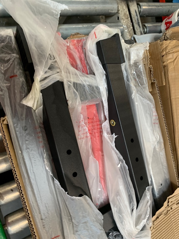 Photo 1 of ** USED** GaveeLife Power Cage, 2000 LBS Power Rack with Cable Cross-Over System, Multi-Functional Strength Training Squat Rack with LAT Pull Down System, Home Gym Equipment with Training Attachment, Red