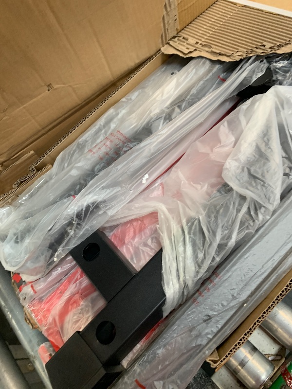 Photo 1 of ** USED** GaveeLife Power Cage, 2000 LBS Power Rack with Cable Cross-Over System, Multi-Functional Strength Training Squat Rack with LAT Pull Down System, Home Gym Equipment with Training Attachment, Red