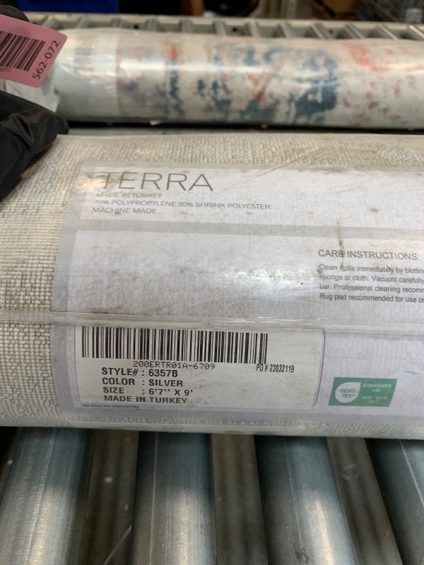 Photo 1 of ** NEW ** nuLOOM Chroma Abstract Area Rug, 6'7" x 9', Grey