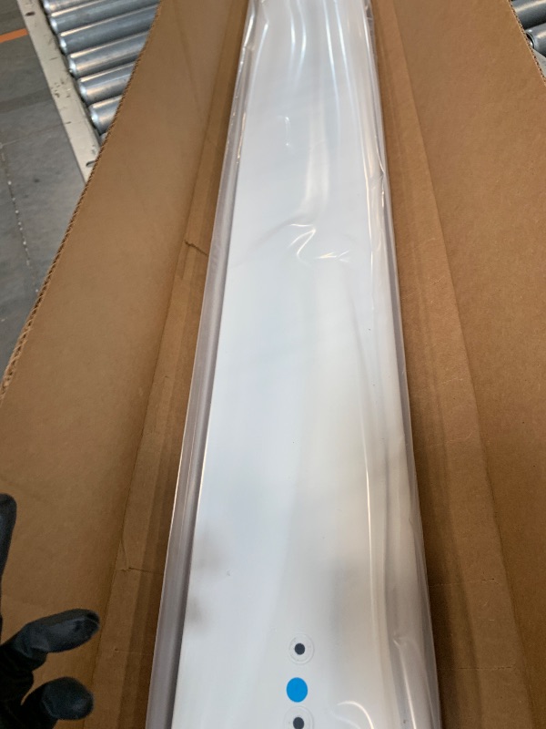 Photo 1 of ** NEW/ HARDWARE INCLUDE** Hunter Fan Company, 76025, 96 inch Trak White Indoor / Outdoor Commercial Ceiling Fan with LED Light Kit and Wall Control