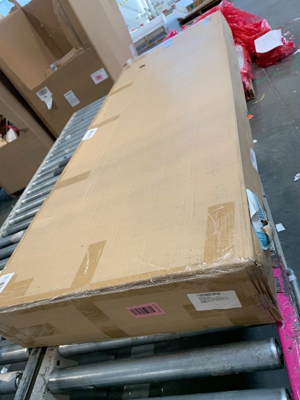 Photo 1 of ** NEW / COMPLETE** Boyd Sleep Senata Upholstered Platform Bed with Headboard and Durable Mattress Foundation with Strong 14 Wood Slat Supports, No BoxSpring Required: Queen, Black, Charcoal