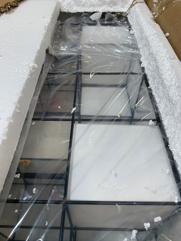 Photo 1 of ** NEW / FACTORY SEALED OPEN INSPECTION COMPLETE** Livex Lighting 49629-04 10 Light Black Linear Chandelier