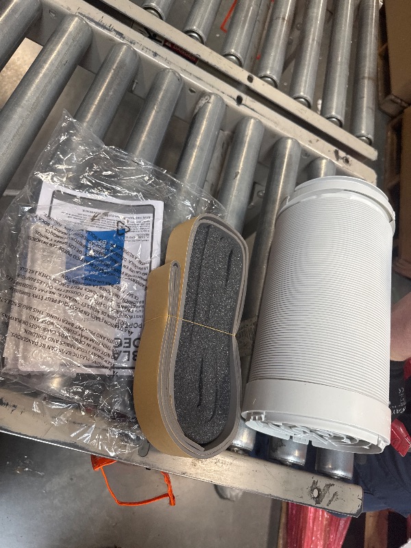 Photo 1 of ** USED/ FUNCTIONAL TESTED** BLACK+DECKER Portable Air Conditioner, 9,000 BTU (5,300 BTU SACC) for Rooms up to 400 Sq. Ft., Portable AC with Follow Me Remote Control and Window Kit, BPACT08WT, White