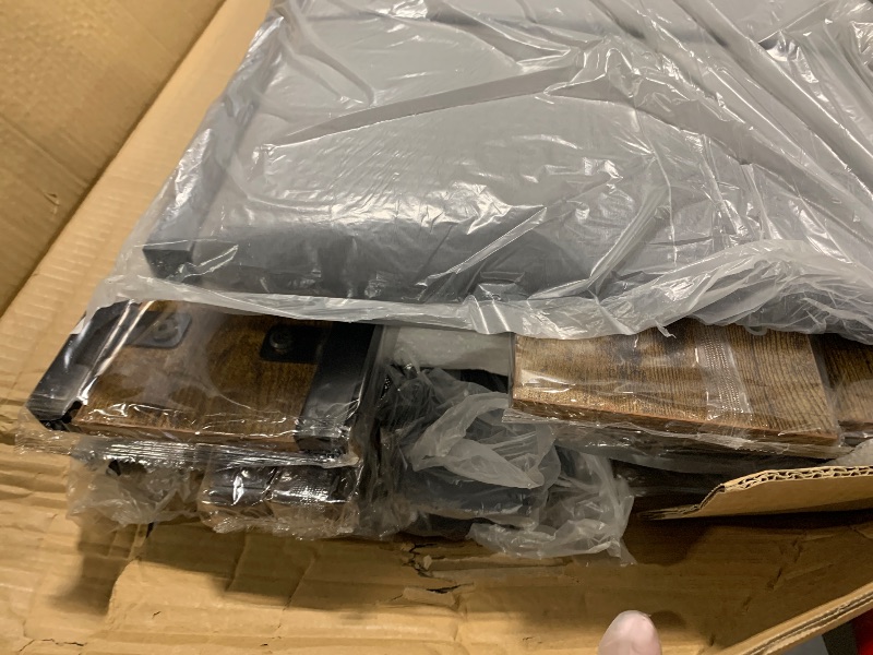 Photo 1 of ** NEW** Liians Queen Bed Frame with Headboard, Metal Platform Bed with Smart LED Lights and USB Charging Station, Easy Assembly, No Box Spring Needed