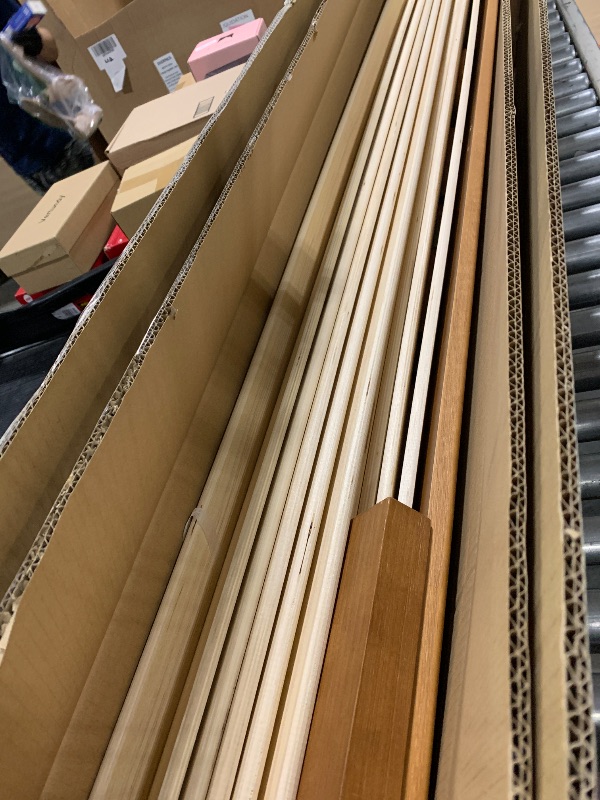 Photo 1 of ** NEW** Mellow Naturalista Classic - 12 Inch Solid Wood Platform Bed with Wooden Slats, No Box Spring Needed, Easy Assembly, King, Natural Pine