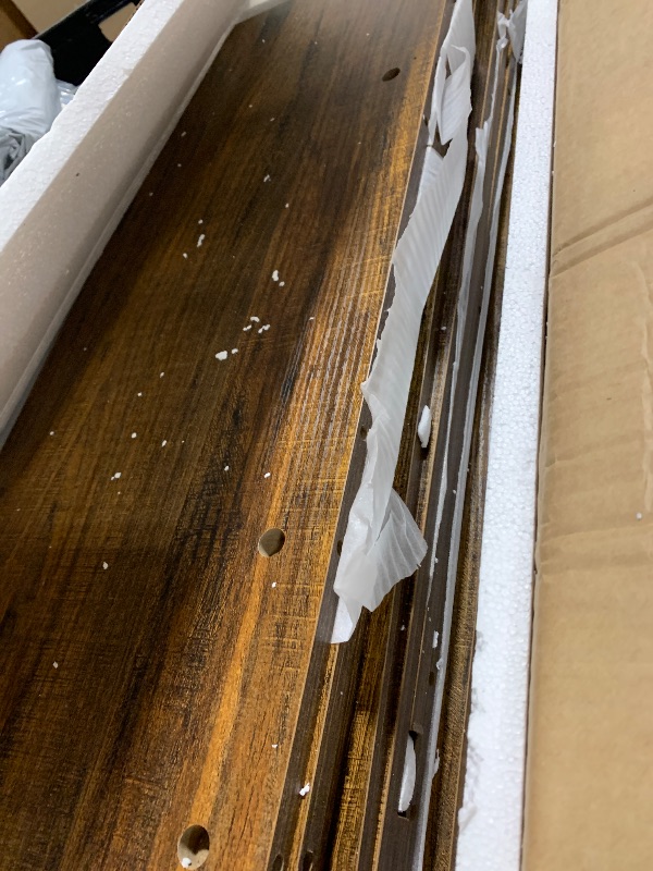 Photo 1 of ** NEW** Tribesigns Farmhouse Console Table, 47 Inches Entryway Console Table with Storage, Industrial Hallway Accent Table for Living Room, Entrance