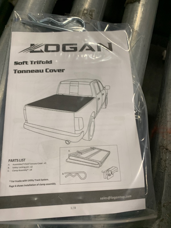 Photo 1 of ** USED** Logan Tonneau Cover Soft Tri-Fold Truck Bed for 2015-2022 Colorado/Canyon 5ft Bed,Bed Cover Truck Bed Covers Compatible with 2015-2022 Colorado/Canyon 5ft