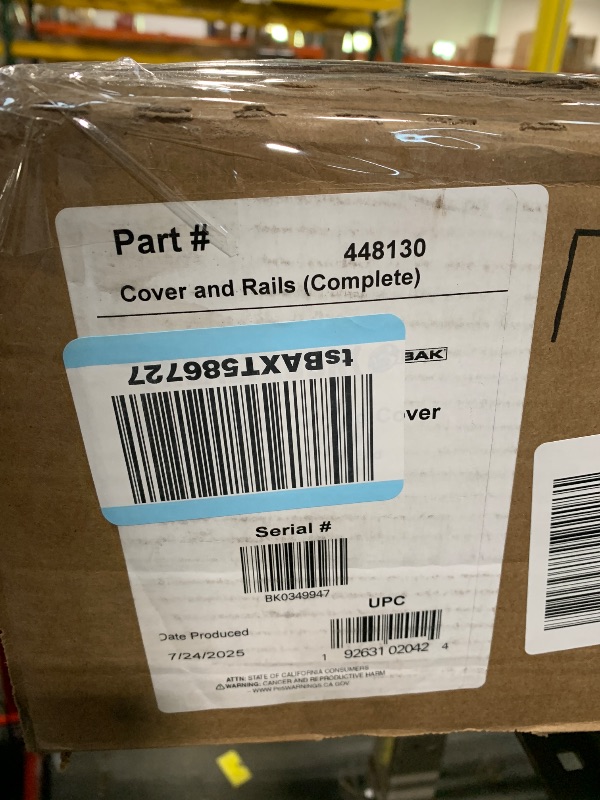 Photo 1 of ** USED ** RealTruck BAK BAKFlip MX4 Hard Folding Truck Bed Tonneau Cover | 448130 | Fits 2019-2025 Chevy/GMC Silverado/Sierra, w/MultiPro/Flex Tailgate (Will not fit Carbon Pro Bed) 5' 10" Bed (69.9")