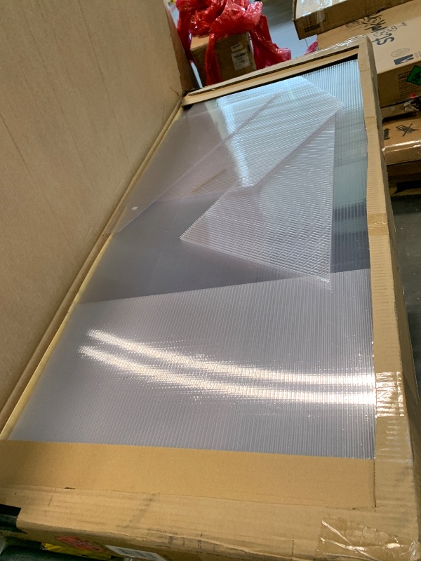 Photo 1 of ** SET 2 BOX ** Greenhouse, 6x10 FT Greenhouse for Outdoors, Walk-in Green House with Ground Nails and Vent Windows, Sliding Lockable Door, Polycarbonate Green House for Outside Garden Backyard, Quick Setup, Black