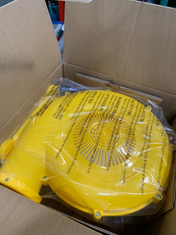 Photo 1 of ** NEW / OPEN INSPECTION NO RETURNS ** **WELLFUNTIME Inflatable Water Double Slides Park, Bounce House with Arched Water Gun Spray, Jumping Castle with Air Blower