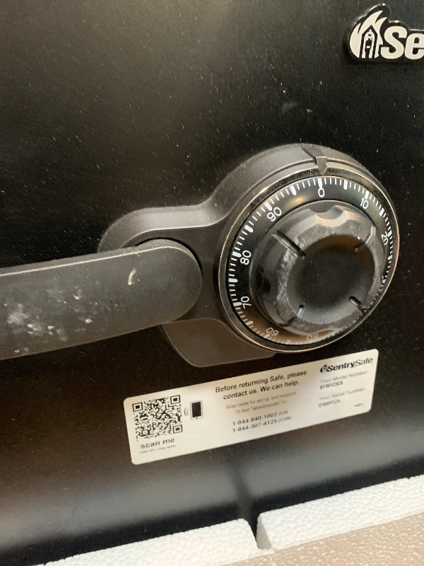 Photo 1 of ** USED ** SentrySafe SFW123GDC Fireproof Safe and Waterproof Safe with Digital Keypad 1.23 Cubic Feet