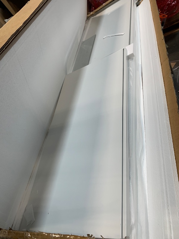 Photo 1 of ** USED/ DAMAGE MINOR ** Zevemomo 70.87" H Metal Kitchen Pantry Cabinet, Freestanding Cupboard with 2 Doors and 4 Adjustable Shelves, Tall Metal Storage Cabinet for Kitchen, Bathroom, Dinning Room or Laundry Room ?White?