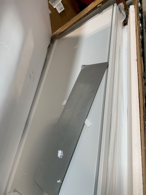 Photo 1 of ** USED/ DAMAGE MINOR ** Zevemomo 70.87" H Metal Kitchen Pantry Cabinet, Freestanding Cupboard with 2 Doors and 4 Adjustable Shelves, Tall Metal Storage Cabinet for Kitchen, Bathroom, Dinning Room or Laundry Room ?White?