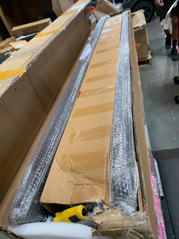 Photo 1 of ** USED** /MYITAMOTOR 6 Inches Running Boards Replacement for 2015-2025 Ford F150 SuperCrew Cab, 2017-2024 F250 F350 Super Duty Crew Cab, Black Side Steps Nerf Bar Rails