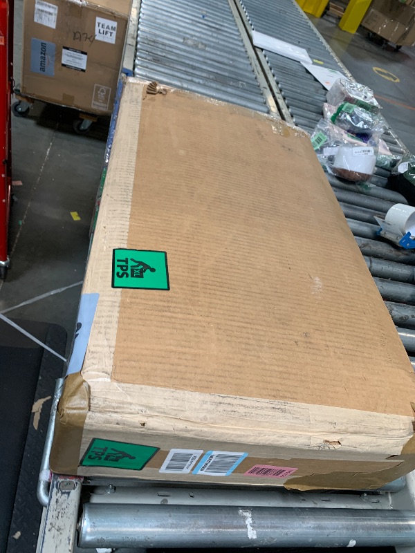 Photo 1 of ** USED ** Prepac Simply Modern Nightstand Bedside Table, Black Nightstand for Bedroom, End Table with 2 Drawers and Open Shelf 23.75" W x 26.75" H x 16" D