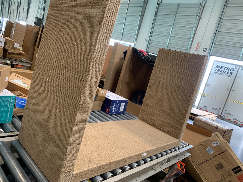 Photo 1 of ** USED / DOESN'T HAVE THE BOX ** bali & pari Colandra Modern Bohemian Natural Seagrass Console Table