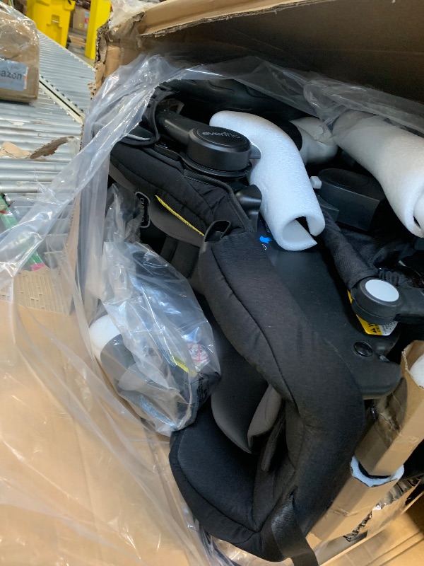 Photo 1 of ** NEW ** Evenflo Pivot Xpand Modular Travel System with LiteMax Infant Car Seat (Ayrshire Black)