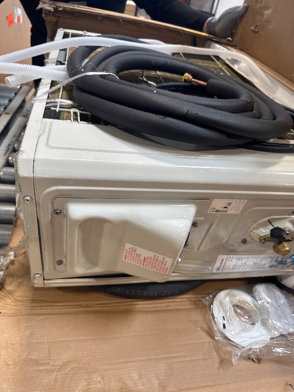 Photo 1 of ** USED** YITAHOME 12000 BTU Mini Split Air Conditioner Heat Pump System, Wifi Enabled 20 SEER2 115V Inverter Ductless AC Cool Up to 750 Sq. Ft, Compatible with Alexa, Complete Installation Kit, White