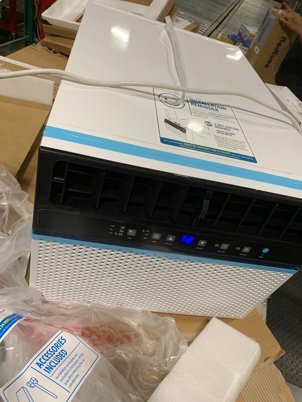 Photo 1 of ** USED/ TESTED FUNCTIONAL ** Electactic U-Shaped Window Air Conditioner, 12000BTU Window AC Units Cools up to 550 Sq. Ft, 6 Modes, Saddle Window AC Unit with Full Window View, Energy Saving, Installation Kit Included, CEER 10.5