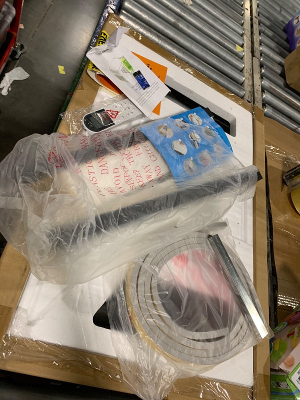 Photo 1 of ** USED/ TESTED FUNCTIONAL ** Electactic U-Shaped Window Air Conditioner, 12000BTU Window AC Units Cools up to 550 Sq. Ft, 6 Modes, Saddle Window AC Unit with Full Window View, Energy Saving, Installation Kit Included, CEER 10.5