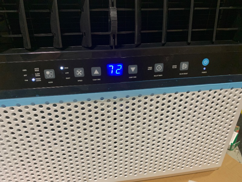 Photo 1 of ** USED/ TESTED FUNCTIONAL ** Electactic U-Shaped Window Air Conditioner, 12000BTU Window AC Units Cools up to 550 Sq. Ft, 6 Modes, Saddle Window AC Unit with Full Window View, Energy Saving, Installation Kit Included, CEER 10.5