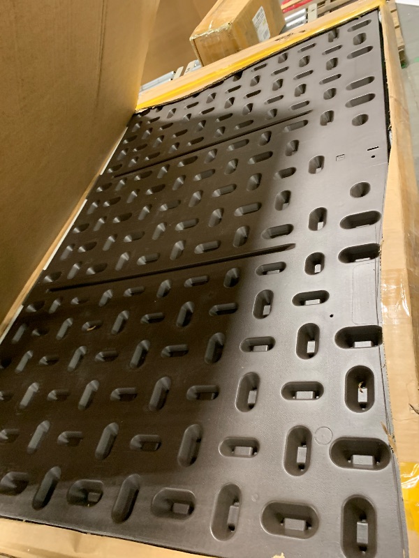 Photo 1 of ** USED** YITAHOME 200 Gallon Double-Wall Deck Box with Divider & Side Handles, Outdoor Large Storage for Patio Furniture Cushions, Garden Pool Accessories, Water Resistant & Lockable