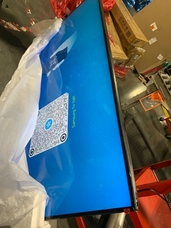 Photo 1 of ** USED / DAMAGE MINOR/ TESTED FUNCTIONAL  ** Samsung - 65” Class Q8F Series QLED 4K UHD SamsungVision AI Smart Tizen TV (2025)