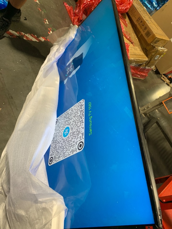 Photo 1 of ** USED / DAMAGE MINOR/ TESTED FUNCTIONAL  ** Samsung - 65” Class Q8F Series QLED 4K UHD SamsungVision AI Smart Tizen TV (2025)