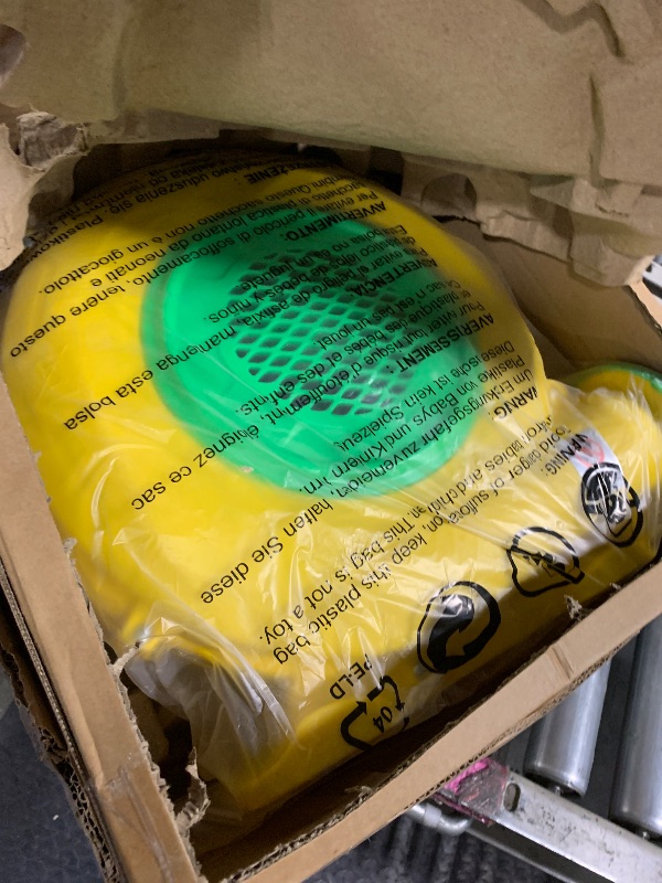 Photo 1 of ** USED / TESTED FUNCTIONAL BLOWER ** FBSPORT Inflatable Bounce House Water Slide, Bounce House for Kids Indoor Outdoor Bouncy House with 550W Blower, Bounce Castle with Slide Ball Shooting, Water Gun, Splash Pool, Bounce Area, Hose