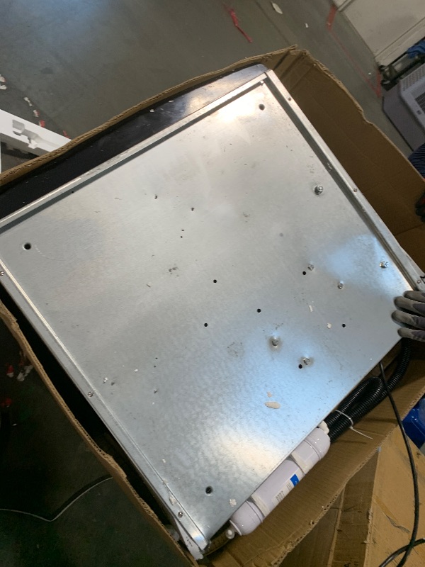 Photo 1 of ** VERY USED / TESTED FUNCTIONAL / DAMAGE MAJOR** KOKEBREN Commercial Ice Maker Machine 440lbs/24H, Stainless Steel Ice Machine w/ 88lbs Large Ice Storage Capacity, LED & Self-Clean Freestanding Ice Maker(6 * 18 Ice Cube)