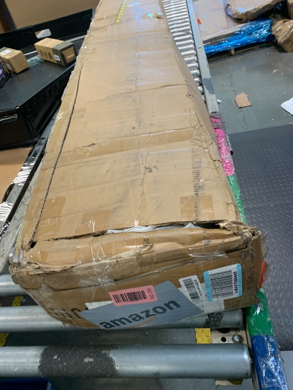 Photo 1 of ** USED ** KEIKI Twin Size Upholstery Daybed with Erectable Trundle and Vertical Stripes, Twin to King Design Extendable Linen Sofa Bed, Easy Assembly, No Box Spring Required, for Living Room and Bedroom, Beige