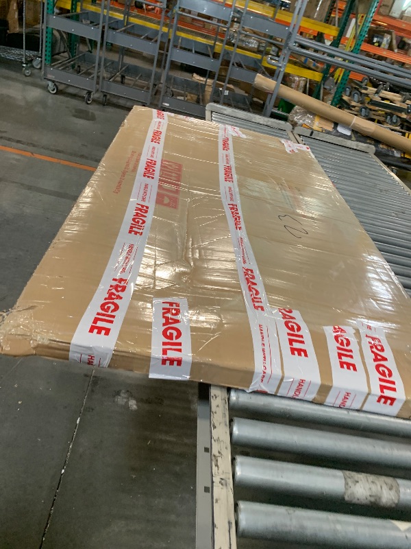 Photo 1 of ** TESTED FUNCTIONAL** ODDSAN LED Lighted Mirror 66x36 for Bathroom Wall Mounted, Dimmable Vanity Mirror with Lights, Anti-Fog, ETL Listed (Backlit and Front Lighted)