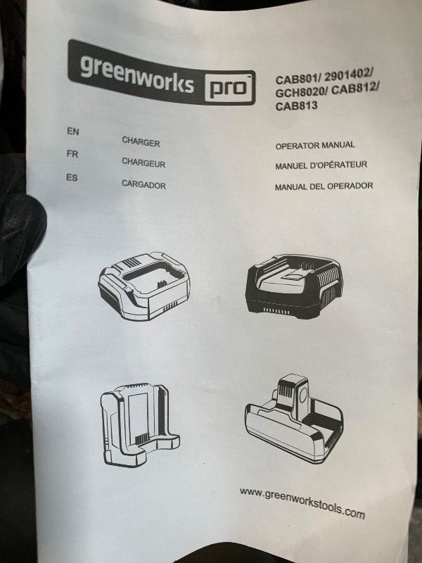 Photo 1 of ** USED/ FUNCTIONAL TESTED** Greenworks 40V 21" Brushless Cordless (Self-Propelled) Lawn Mower (LED Headlight + Aluminum Handles)