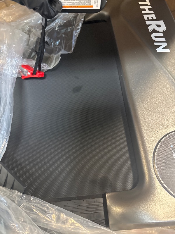 Photo 1 of ** USED/ FUNCTIONAL TESTED** THERUN Walking Pad, 2 in 1 Foldable Treadmills for Home, 2.5HP Under Desk with Handle Bar, 16" Widened Running Belt, with Remote Control