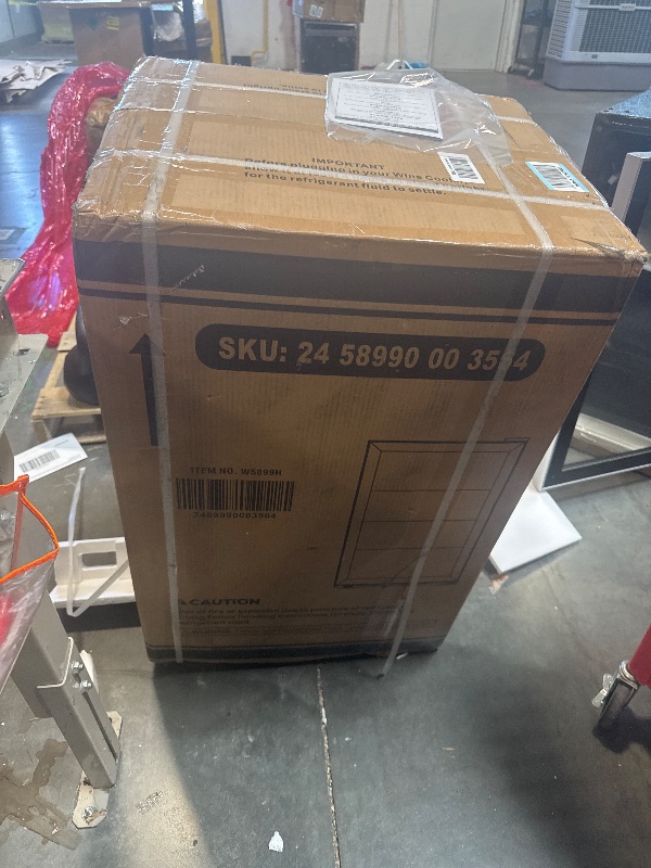 Photo 1 of ** USED/ FUNCTIONAL TESTED** Electactic Mini Fridge 130 Can Beverage Refrigerator Cooler, 3.2 Cu.Ft Drink Fridge for Soda Wine Beer, Adjustable Temperature Control for Home Office, Black