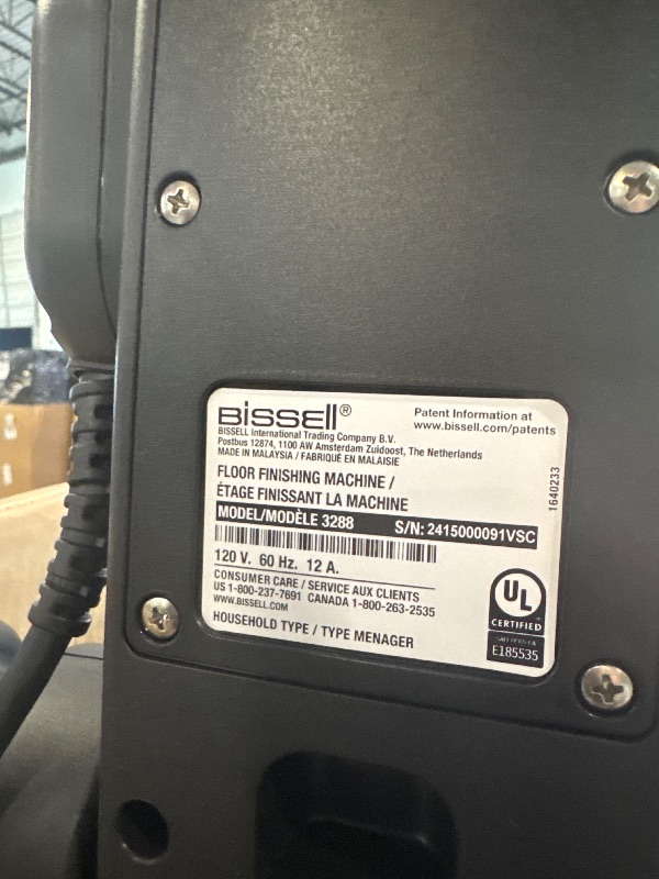 Photo 1 of ** USED / UNTESTED FUNCTIONAL ** BISSELL® Big Green® PET PRO Carpet Cleaner with 8 Row XL DirtLifter PowerBrush, 9-inch Long Reach Hose, 2 Upholstery Tools, Includes Pet Pro Oxy Urine Eliminator Formula