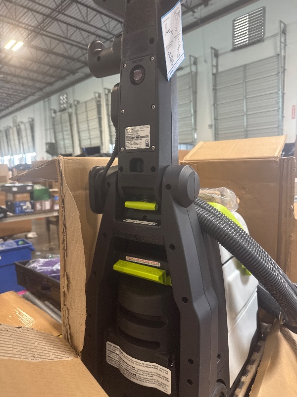 Photo 1 of ** USED / UNTESTED FUNCTIONAL ** BISSELL® Big Green® PET PRO Carpet Cleaner with 8 Row XL DirtLifter PowerBrush, 9-inch Long Reach Hose, 2 Upholstery Tools, Includes Pet Pro Oxy Urine Eliminator Formula