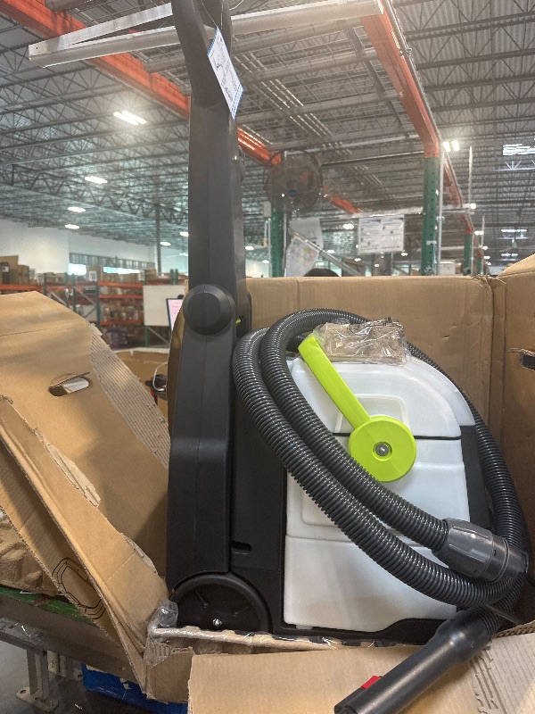 Photo 1 of ** USED / UNTESTED FUNCTIONAL ** BISSELL® Big Green® PET PRO Carpet Cleaner with 8 Row XL DirtLifter PowerBrush, 9-inch Long Reach Hose, 2 Upholstery Tools, Includes Pet Pro Oxy Urine Eliminator Formula