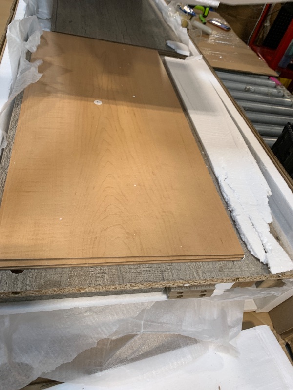 Photo 1 of ** USED / INCLUDED HARDWARE** T4TREAM Farmhouse 5 Drawers Dresser for Bedroom, Tall 5 Chest of Drawers, Wood Rustic Dresser Organizer for Bedroom, Living Room, Hallway, Kids Room, Nursery Room, Light Rustic Oak, BDC5DRSC-LRO-1