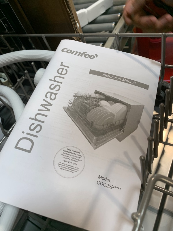 Photo 1 of ** USED / TESTED LIGHT UP** COMFEE’ Countertop Dishwasher, Energy Star Portable Dishwasher, 6 Place Settings & 8 Washing Programs, Speed, Baby-Care, ECO& Glass, Dish Washer for Dorm, RV& Apartment, Black