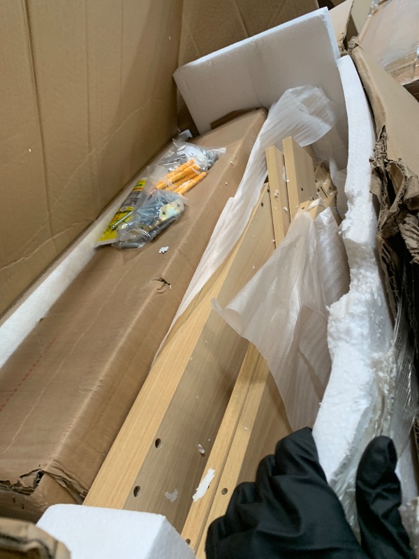 Photo 1 of ** USED ** 30 Inch Floating Bathroom Vanity with Sink, Modern Wall-Mounted Vanity Cabinet with 4 Large Drawers, Sliding Door Storage, Waterproof Wood Finish, Bathroom Vanity with Sink for Small Spaces