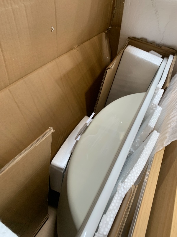 Photo 1 of ** USED ** 30 Inch Floating Bathroom Vanity with Sink, Modern Wall-Mounted Vanity Cabinet with 4 Large Drawers, Sliding Door Storage, Waterproof Wood Finish, Bathroom Vanity with Sink for Small Spaces