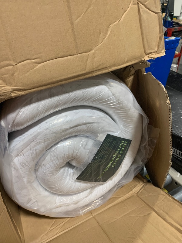 Photo 1 of ** NEW / NO RETURNS ** ZINUS 12 Inch Green Tea Essential Memory Foam Mattress [New Version], King, Fiberglass Free, Medium Feel, Breathable Airflow Memory Foam, Certified Safe Foams & Fabric, Mattress in A Box