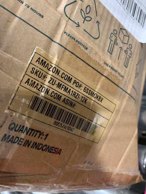 Photo 1 of ** NEW / NO RETURNS ** ZINUS 12 Inch Green Tea Essential Memory Foam Mattress [New Version], King, Fiberglass Free, Medium Feel, Breathable Airflow Memory Foam, Certified Safe Foams & Fabric, Mattress in A Box